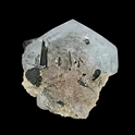 Aquamarine - Morganite with Tourmaline, Mawi Pegmatite, Du Ab District, Nuristan Province, Afghanistan