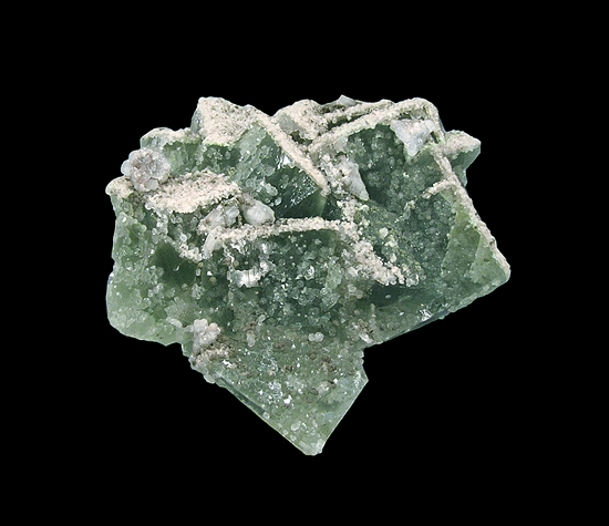 Fluorite with Calcite, Quartz and Pyrite, El Hammam Mine, Kh&eacute;misset Province, Rabat-Sal&eacute;-K&eacute;nitra Region, Morocco