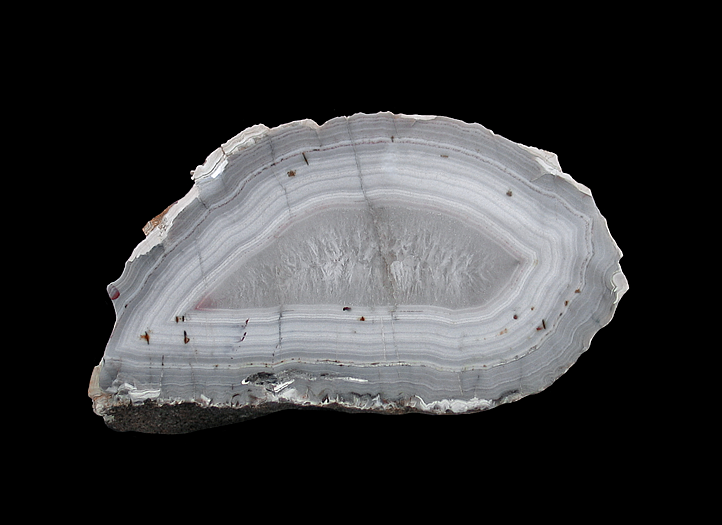 Agate with Hematite & Goethite, Juchem Quarry, Niederw&ouml;rresbach, Herrstein-Rhaunen, Birkenfeld, Rhineland-Palatinate, Germany