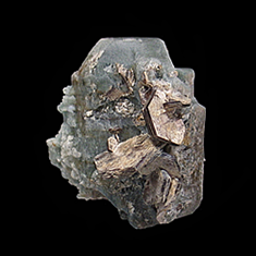 Fluorapatite, Golconda Pegmatite Field, Governador Valadares, Minas Gerais, Brazil