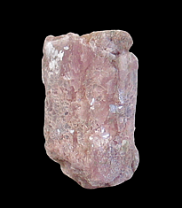 Lepidolite pseudomorph after Tourmaline, Jacar&eacute; Mine, Itinga, Minas Gerais, Brazil