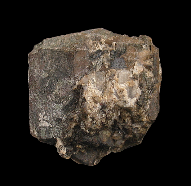 Tourmaline with Muscovite var. Sericite, Noyes Mountain Quarry, Greenwood, Oxford County, Maine