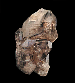 Smoky Quartz, Bobruvka, Zd&aacute;r nad S&aacute;zavou District, Vysocina Region, Czech Republic