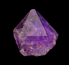Amethyst, Rose Avenue Amethyst locality, Bellingham, Norfolk County, MA